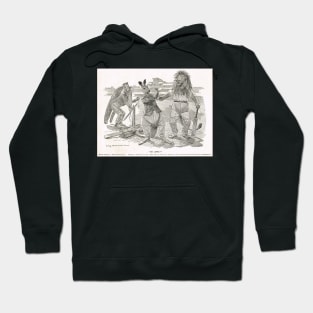 Ashes Cricket Punch cartoon 1899 W G Grace Hoodie